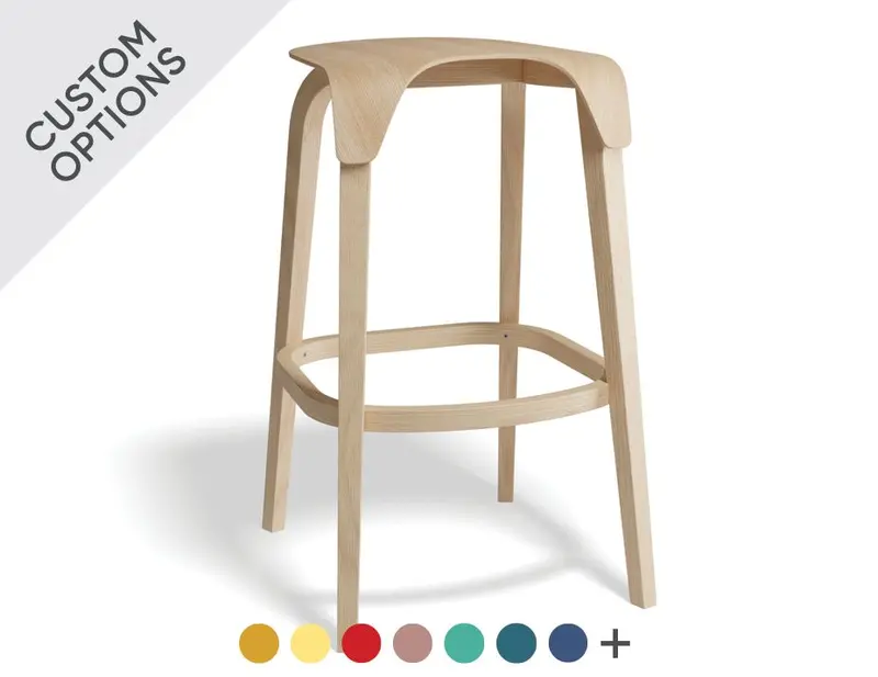 Leaf Stool – Veneer Seat Only (Ton) 1