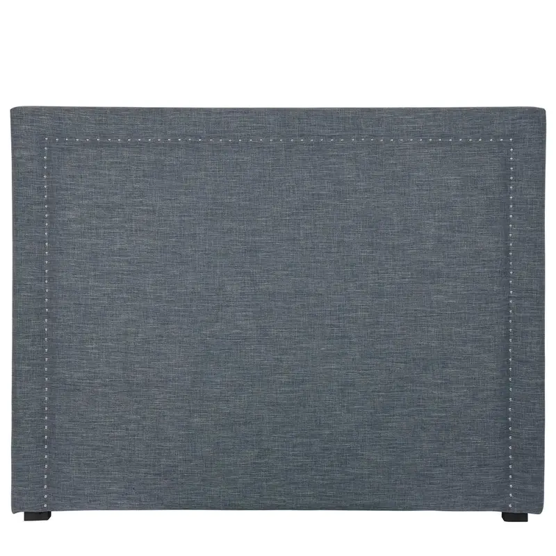 Lennox Queen-Sized Bedhead – Deep Blue Finish 1
