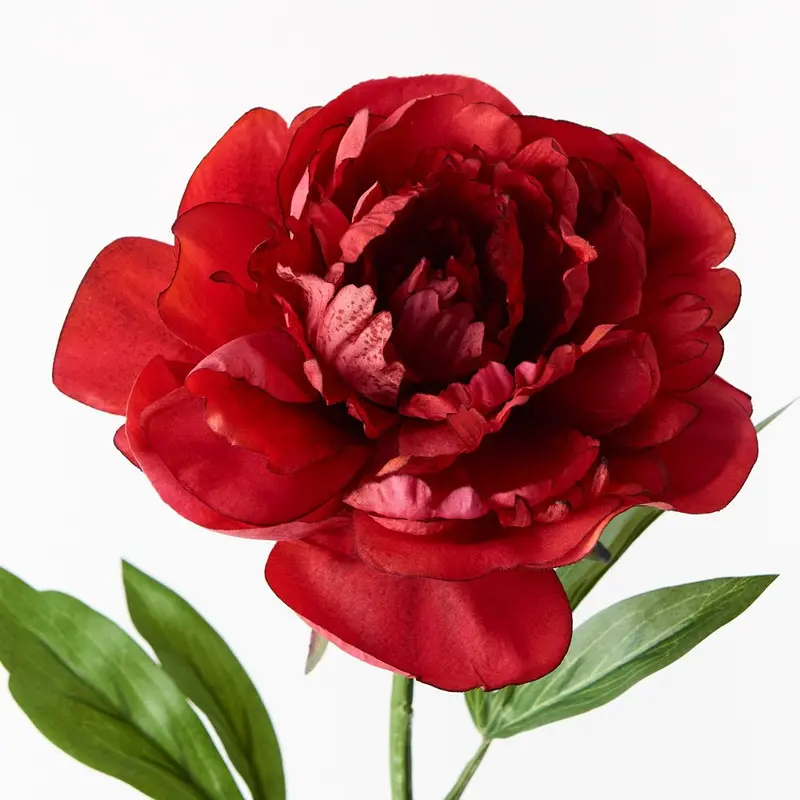 Lifelike Peony Artificial Flowers – 12-Stem Collection 1