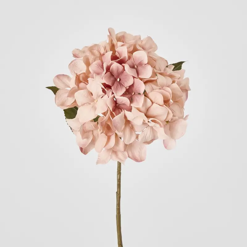 Light Pink Hydrangea Stem – 69Cm Lifelike Artificial Flower 1