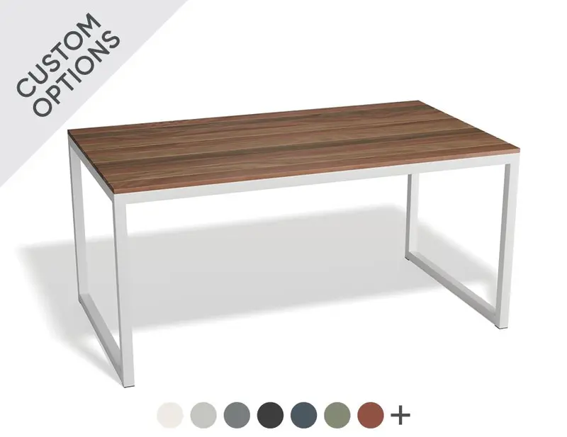 Lilico Outdoor Dining Table – Box-End Design, Spotted Gum Timber 1