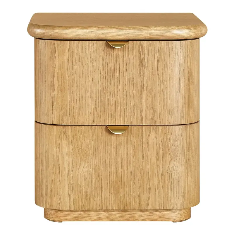 Lina Natural Oak Nightstand 1