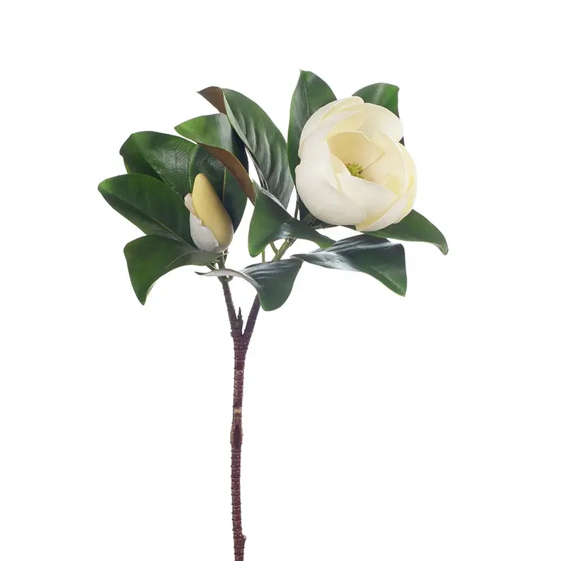 Magnolia Floral Spray – 12-Piece Artificial Arrangement 1