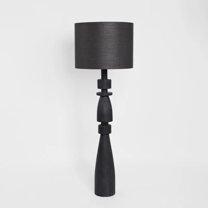 Magnus Floor Lamp Base – Matte Black Finish (Base Only) 1