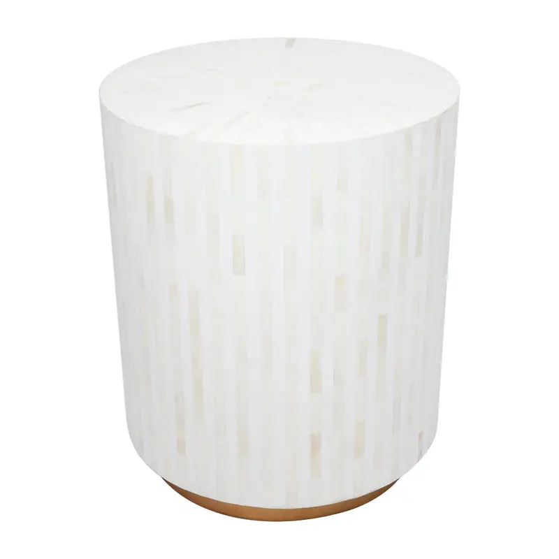 Makayla Natural Wood Side Table 1