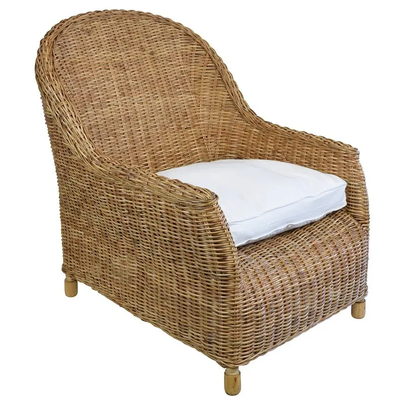 Mandalay Lounge Chair With Lattice Detailing 1