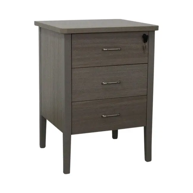 Marigold Avignon Walnut Sand Bedside Table – Premium Soft-Close Design 1