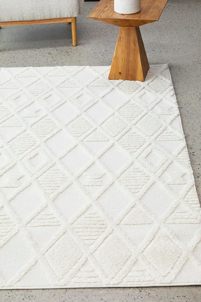 Marigold Lisa Collection White Area Rug – 400 X 300 Cm 1