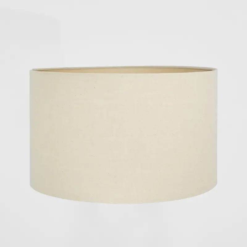 Maxwell Linen Drum Lamp Shade 1