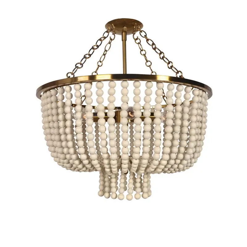 Mayflower Ceiling Pendant – Elegant Antique Gold Finish Lighting 1