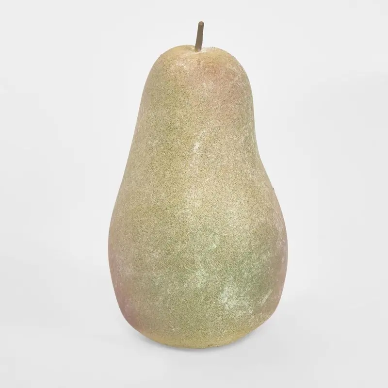 Mini Cement Planter In Pear Green Finish 1