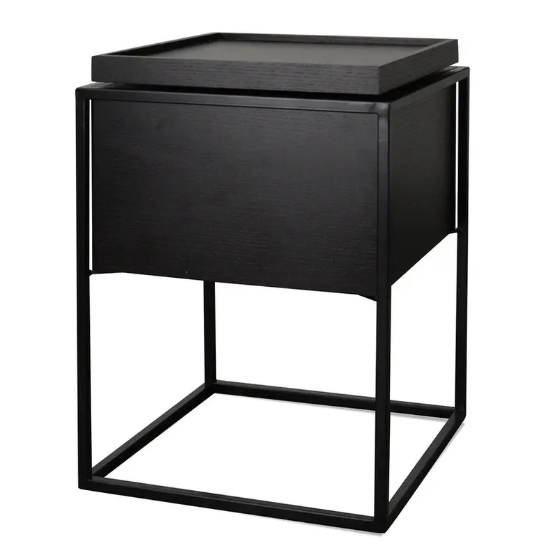 Minimalist Black Side Table 1