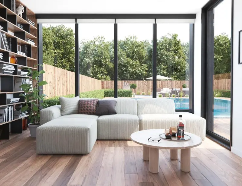 Monaco 3.5-Seater Sofa – Compact Modular Configuration 1