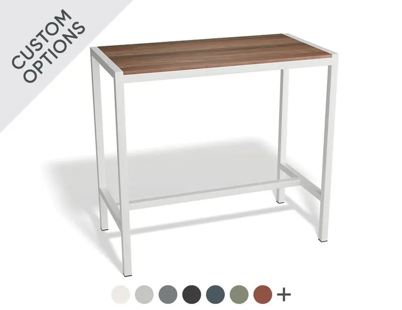 Moonah Outdoor High Bar Table – Solid Spotted Gum Timber 1