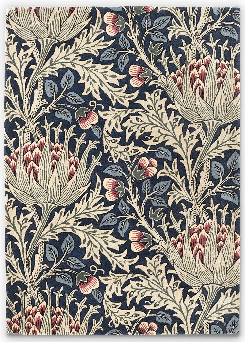 Morris & Co Artichoke Wallpaper In Mineral Hue – Pattern 127108 1