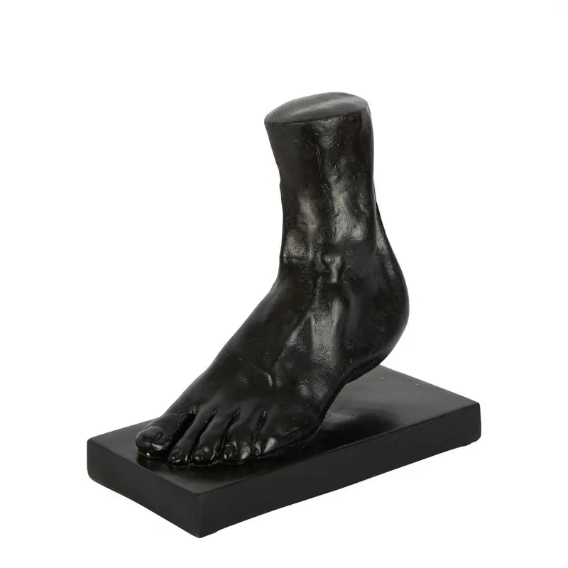 Morton Sculptural Foot Figurine – Artistic Bronze-Finished Resin 1
