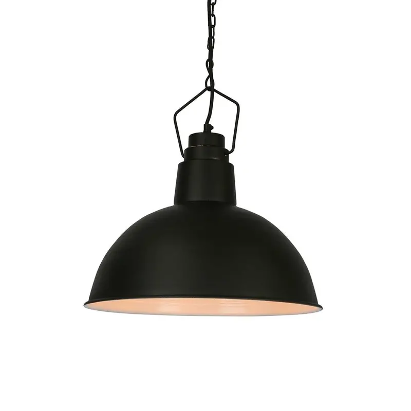 Napier Minimalist Ceiling Light – Soft Matte Black Pendant Fixture 1
