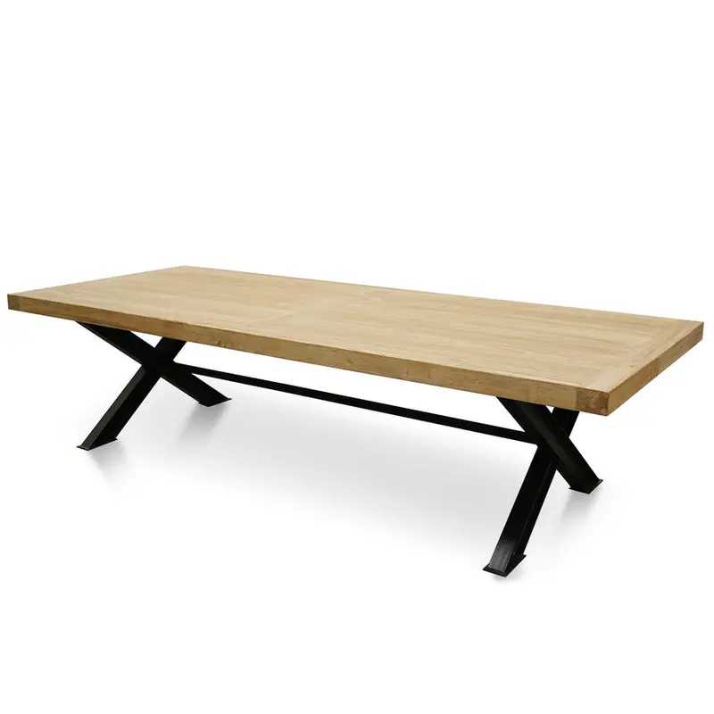 Natural-Finish 3-Meter Reclaimed Dining Table 1