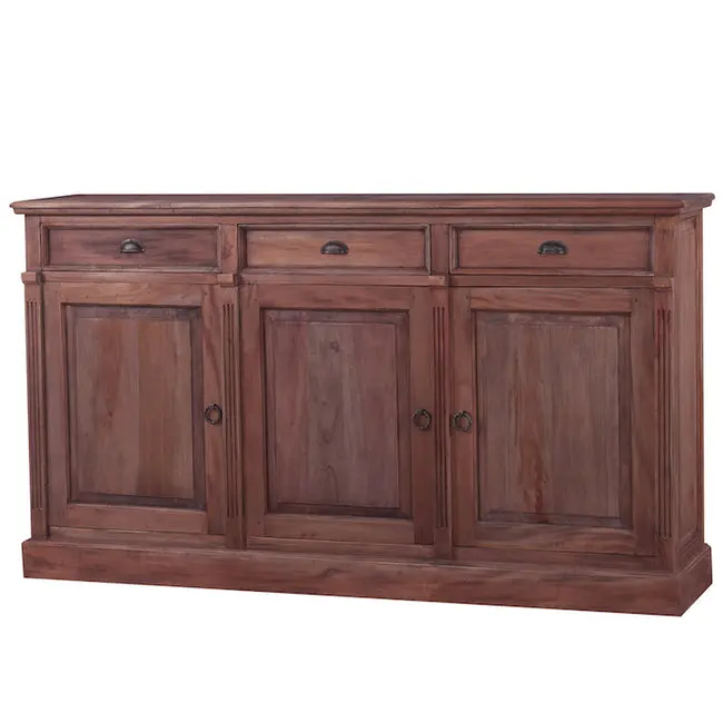 Natural-Finish Country Cottage Style Sideboard 1