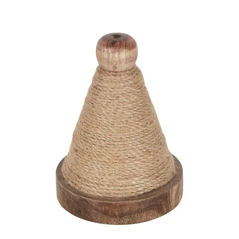 Natural Jute Cord On Wooden Triangle Spool – 10M 1