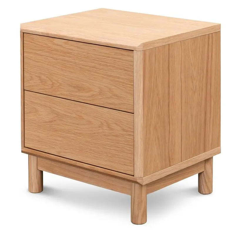 Natural Oak Bedside Table 1