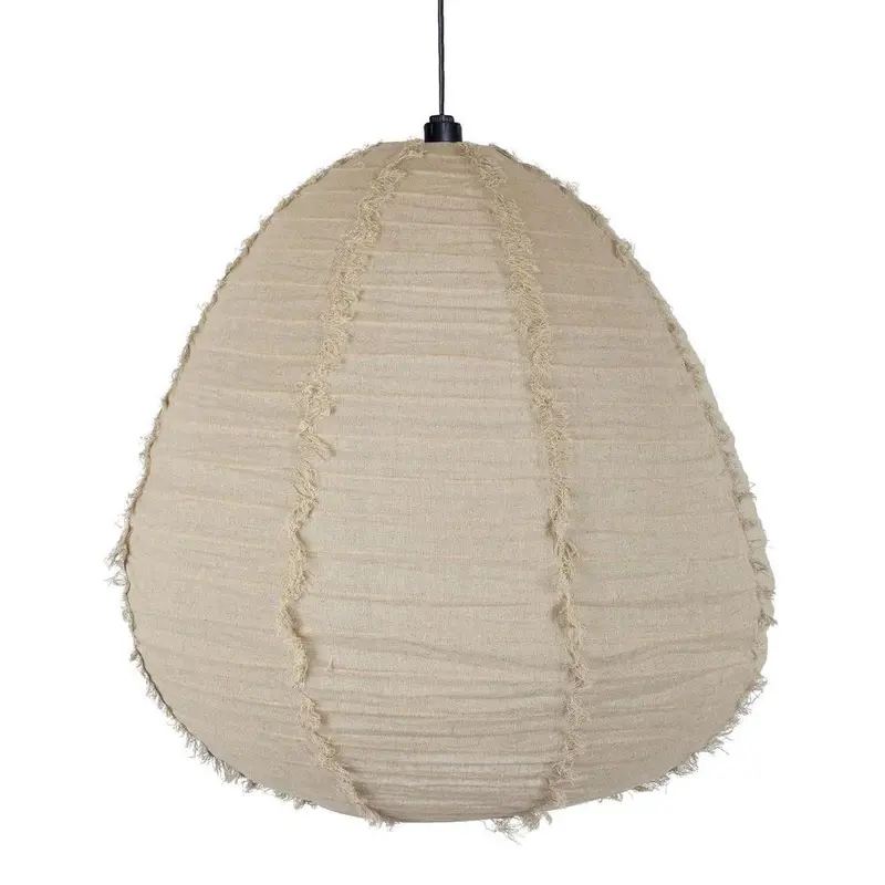 Nendo Large Natural Linen Lamp Shade Only 1
