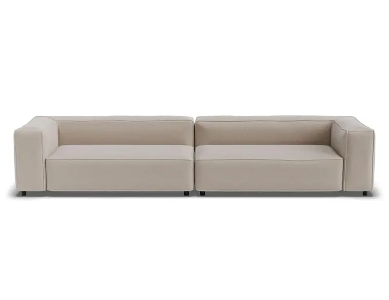 Nolia Beige Modular Sofa – Four-Seat Configuration 1