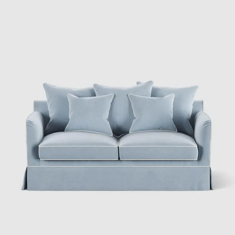 Noosa Hamptons 2-Seat Sofa In Coastal Beach Colorway 1