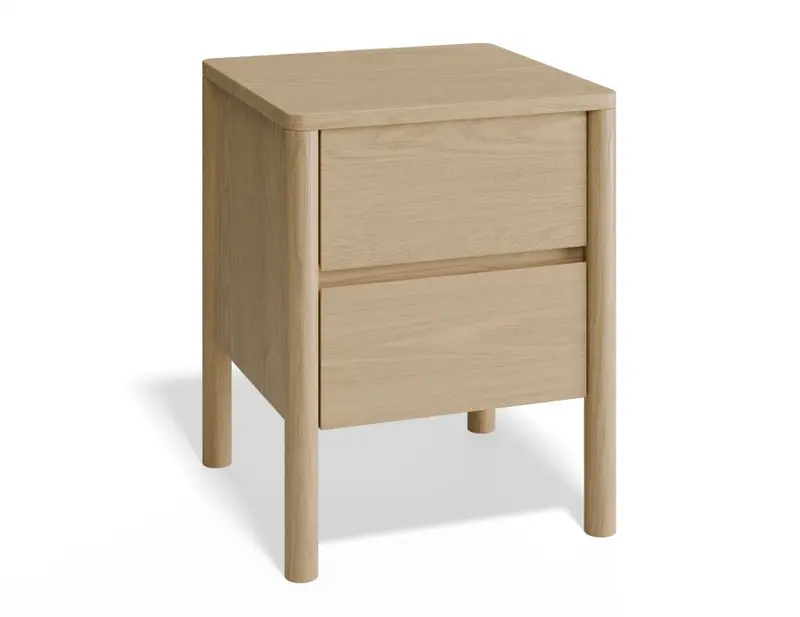 Nordica Solid Oak Bedside Table 1