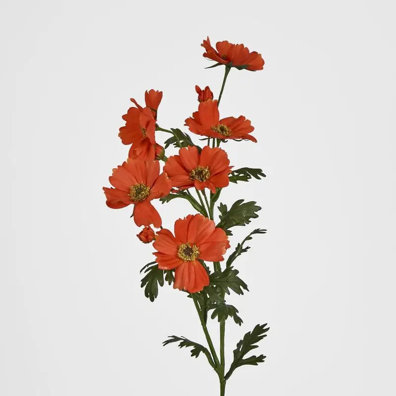 Orange Cosmos Floral Spray – 85 Cm Height 1
