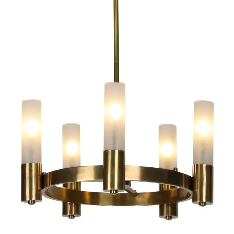 Oscar Antique Brass Ceiling Pendant Light 1