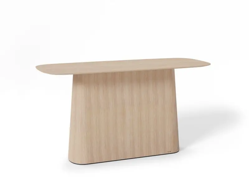 P.O.V. Table 468 – Rectangular With Softened Edges, European Oak By Ton 1