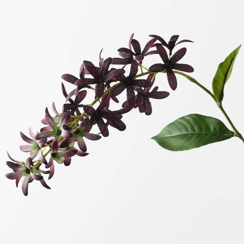 Petrea Queen Branch Spray – Set Of 6 Realistic Stems 1