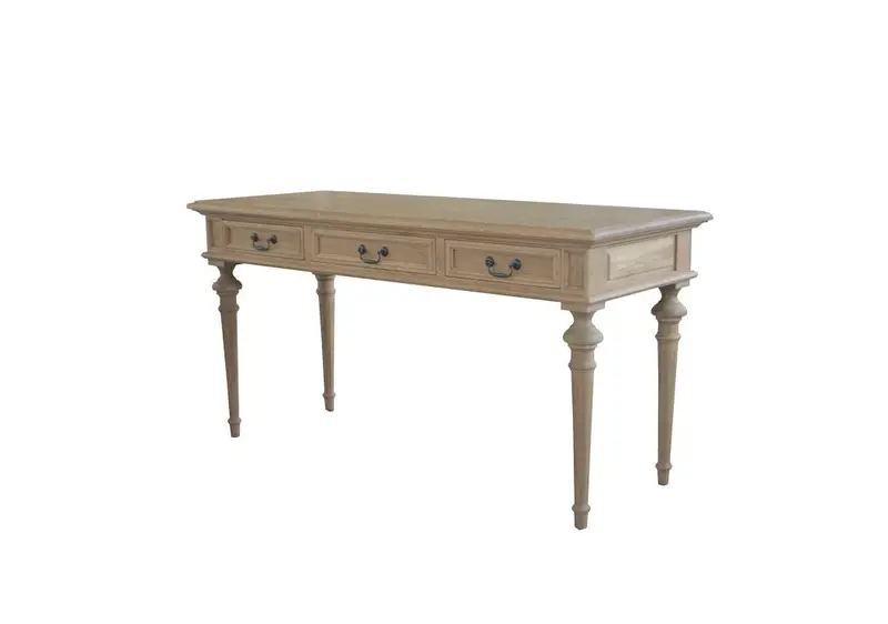 Phillip Scott Desk – 60Cm Weathered Oak Top, Small-Space Friendly 1