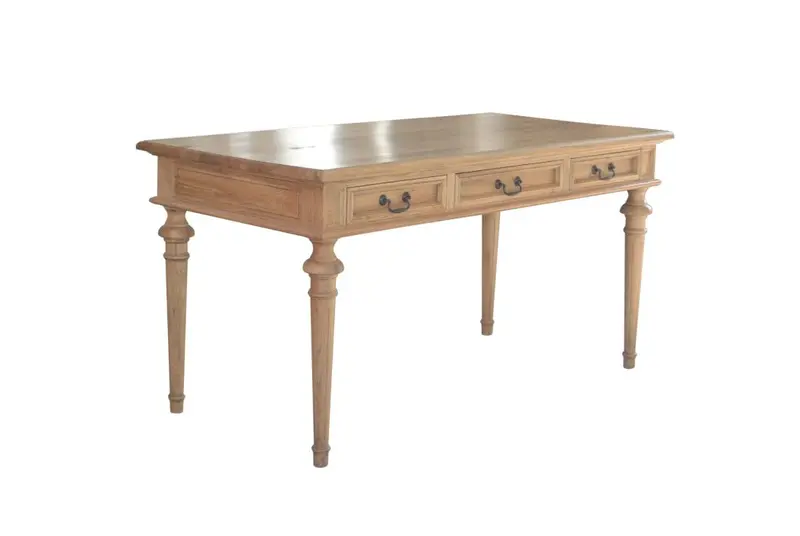 Phillip Scott Modern Oak Desk – Natural Finish 1