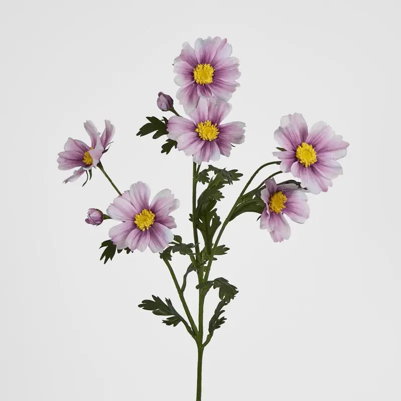 Pink Cosmos Spray Stem – 85Cm Realistic Silk Flower Arrangement 1