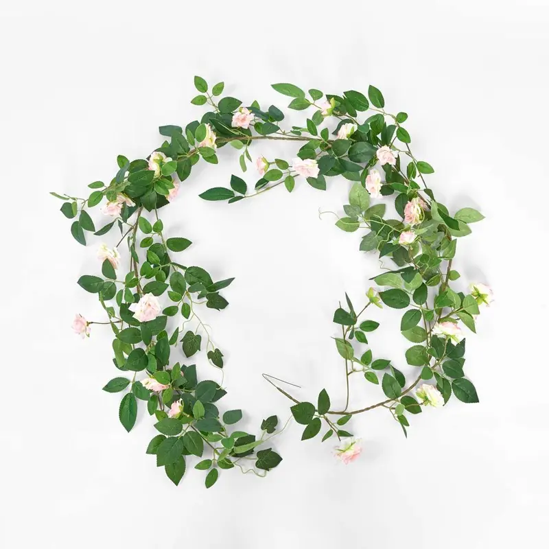Pink Rose Garland – 170 Cm Length 1