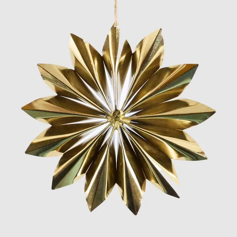 Pinwheel-Style Metal Tree Ornament 1