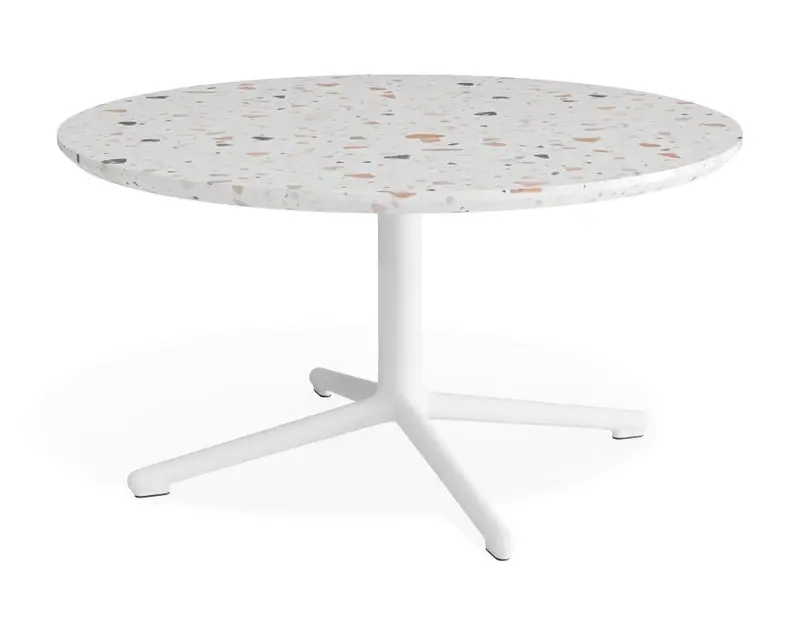 Place Round Coffee Table – 80 Cm Diameter, Terrazzo Stone Top 1