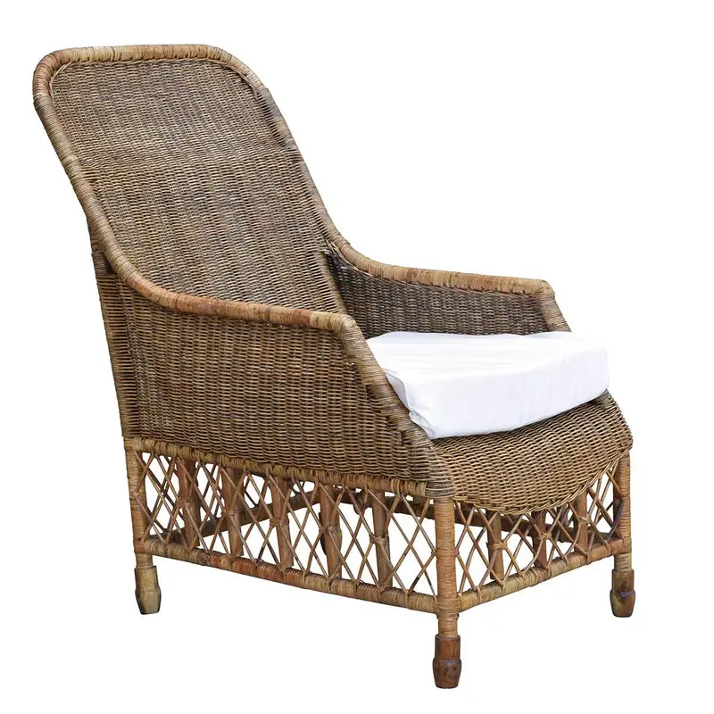 Plantation Lattice-Design Dining Chair 1