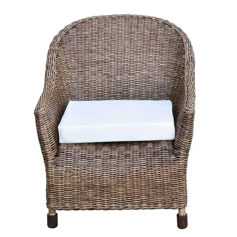 Plantation Rattan Lounge Chair 1