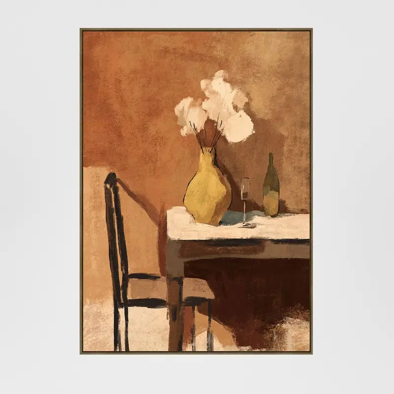 Quiet Afternoon Mood Canvas – 70 X 100 Cm Calming Interior Art Print 1