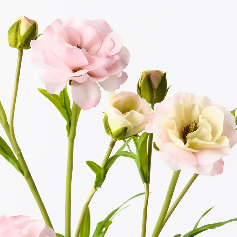 Ranunculus Floral Spray – Lifelike 12-Piece Decor Set 1