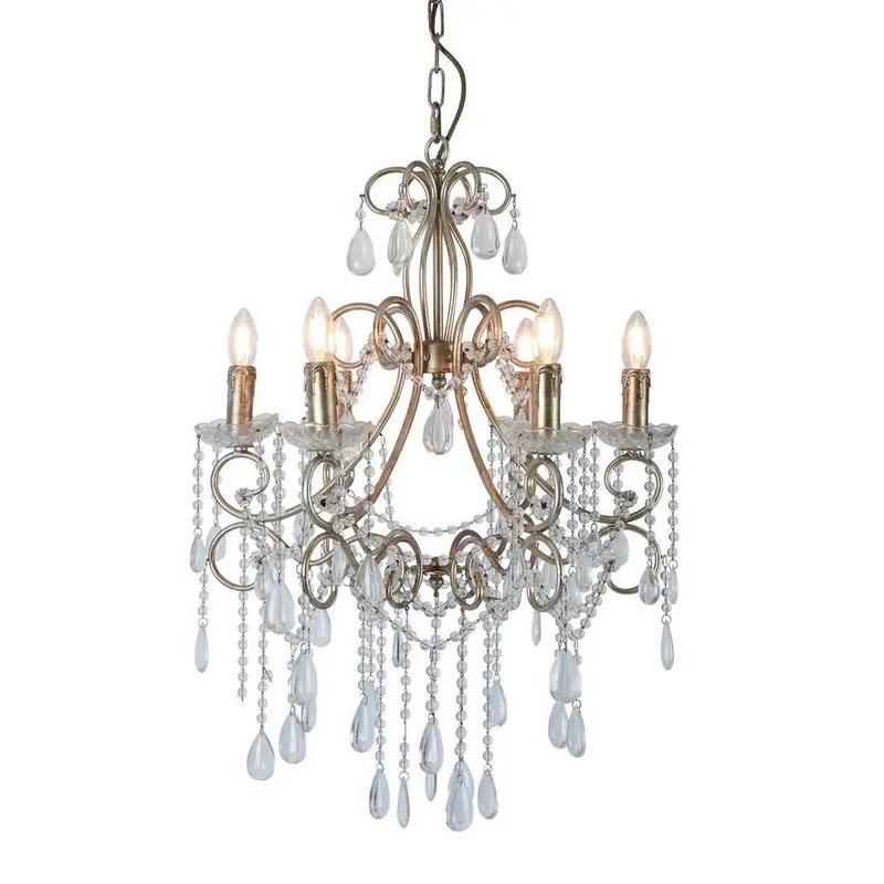 Raphael Multi-Arm Chandelier – Elegant Brass & Crystal Statement Fixture 1
