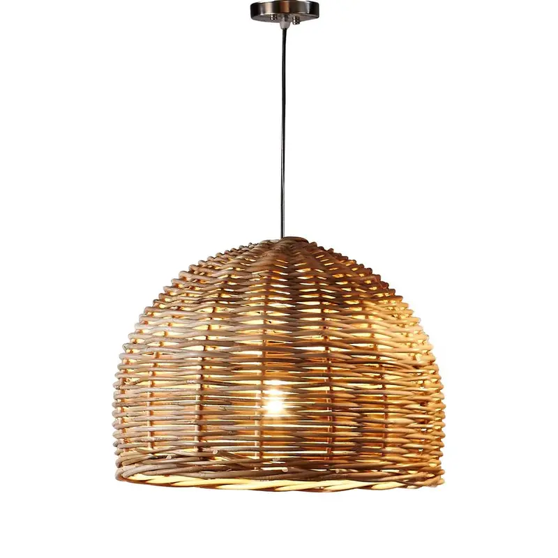Rattan Mini Pendant Light – 50Cm X 30Cm 1