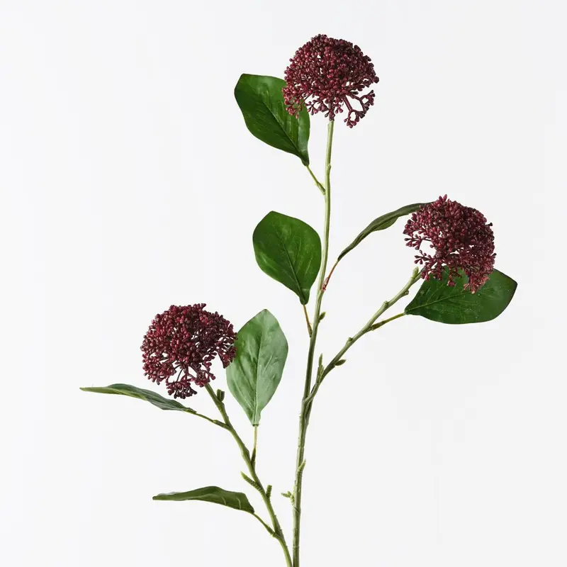 Realistic Allium Stem Set – 12-Piece Floral Arrangement 1