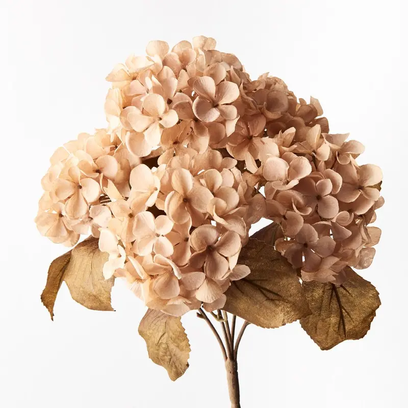 Realistic Hydrangea Bush – 6-Piece Faux Greenery Set 1