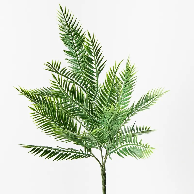 Realistic Palm Leaf Bush – 12-Piece Set 1