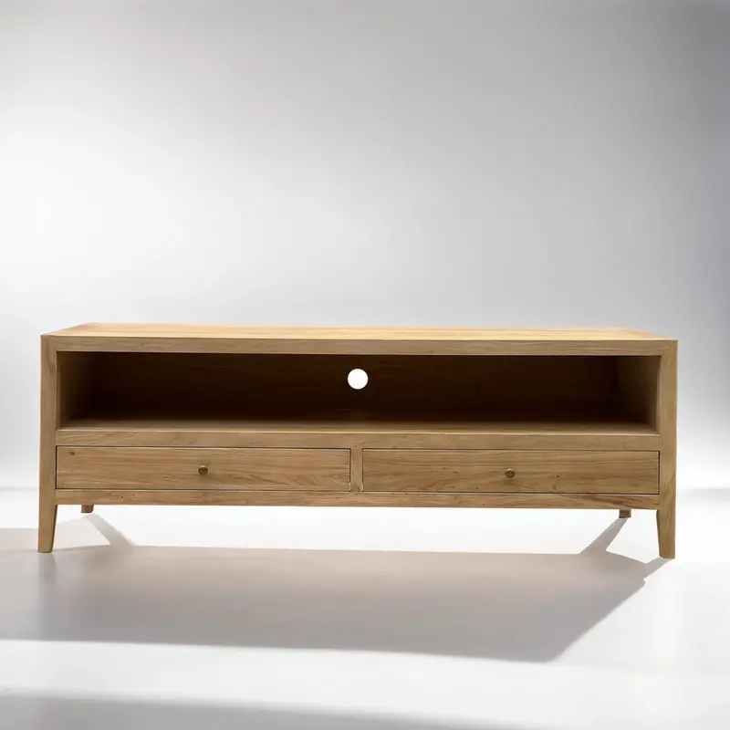 Reclaimed Elm Tv Stand – Davos Collection 1