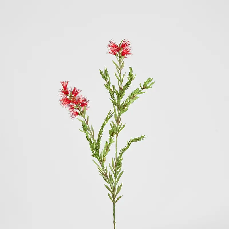 Red Bottle Brush Christmas Tree Spray – 84 Cm Tall 1